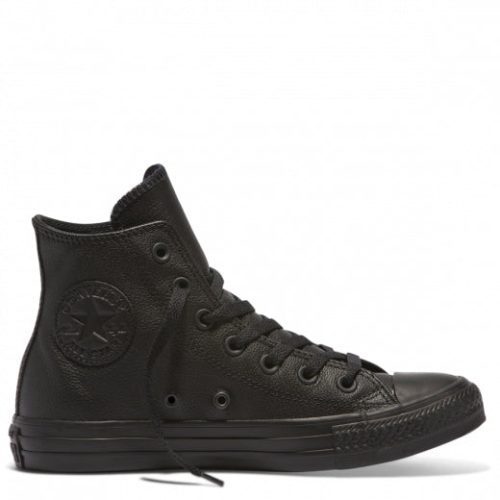 blackmonoconverseLEATHERHI